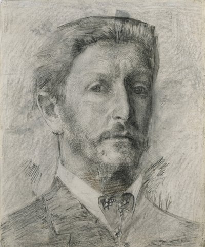 Autoritratto da Mikhail Aleksandrovich Vrubel