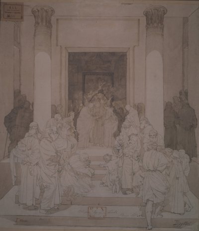 Il fidanzamento di Giuseppe e Maria da Mikhail Aleksandrovich Vrubel
