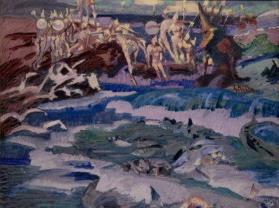 Trentatré Bogatyr, 1901 da Mikhail Aleksandrovich Vrubel