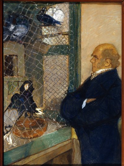 Charles Darwin nel colombario a Downe da Mikhail Dmitrievich Ezuchevsky