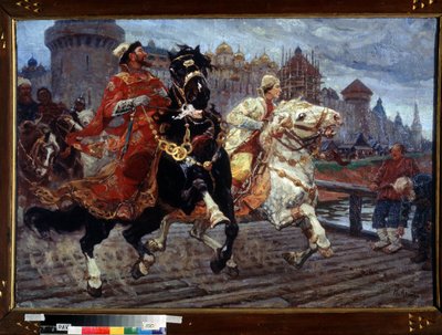 La giovinezza dello zar Ivan Le Terrible (Ivan IV di Russia) da Mikhail Ivanovich Avilov