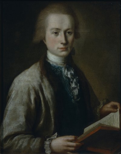 Ritratto di Alexei Grigoryevich Spiridov 1753-1828, 1772 da Mikhail Shibanov