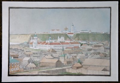 Veduta di Tobolsk da Mikhail Stepanovich Znamensky