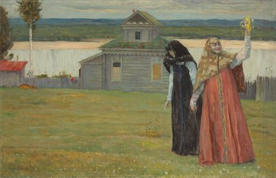 Due Sorelle da Mikhail Vasilievich Nesterov