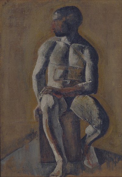 Ritratto di Kirill Zdanevich 1892-1969, 1910s da Mikhail Vasilyevich Le Dantyu