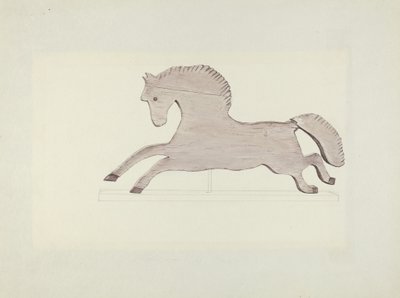 Segnavento a cavallo da Mildred E. Bent