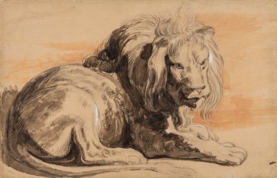 Il Leone di Rubens, c.1840 da Miles Edmund Cotman