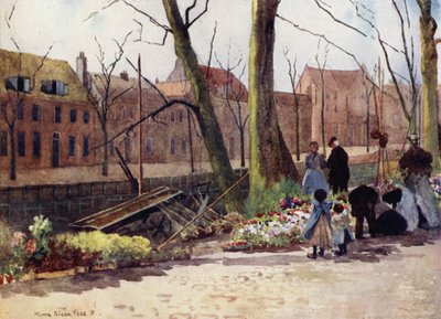 Mercato dei fiori, Haarlem da Mima Nixon