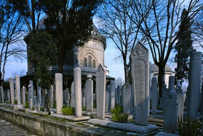 La tomba di Solimano I il Magnifico (1494-1566), Moschea di Solimano da Mimar Sinan