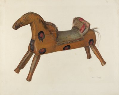 Cavallo a dondolo da Mina Lowry