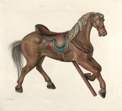 Cavallo a dondolo da Mina Lowry