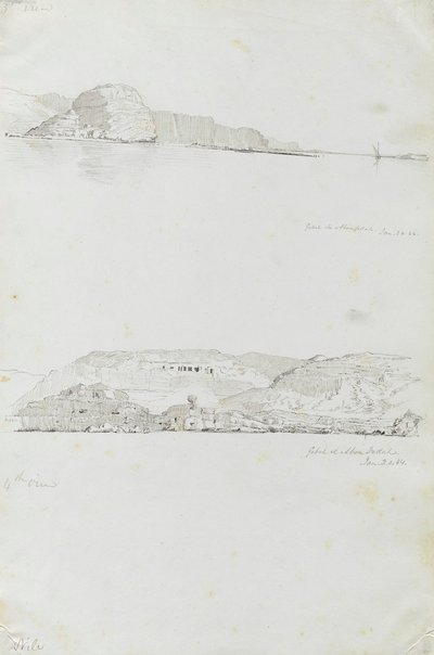 Nilo (3a e 4a vista, Gebel el Fedah) da Miner Kilbourne Kellogg