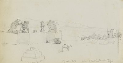Rovina della chiesa cristiana di Tiro da Miner Kilbourne Kellogg