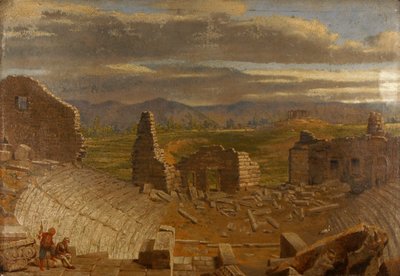 Rovine di Asrum Asia Minore: esplorate con Layard Sir Henry Layard, ca. 1845 da Miner Kilbourne Kellogg