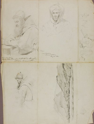 Studi - Paesaggio e ritratto da Miner Kilbourne Kellogg
