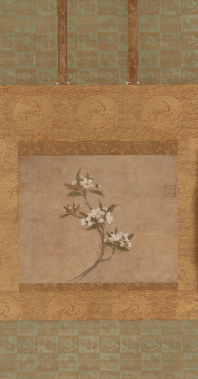 Un ramo di fiori di pero da Ming Dynasty Chinese School