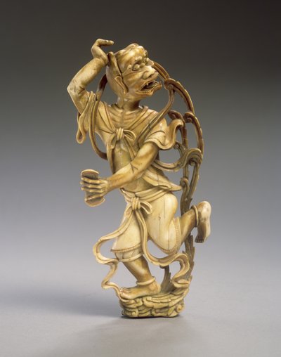 Figura di Kui xing da Ming Dynasty Chinese School