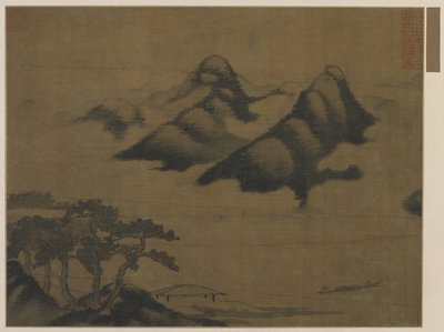 Paesaggio da Ming Dynasty Chinese School