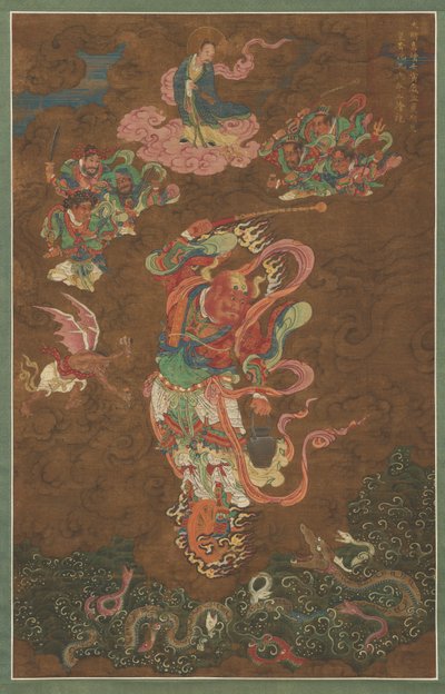 Maresciallo Wang da Ming Dynasty Chinese School