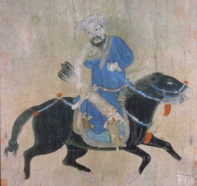 Arciere mongolo a cavallo, da sigilli dell