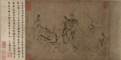 Ninfa del fiume Luo da Ming Dynasty Chinese School