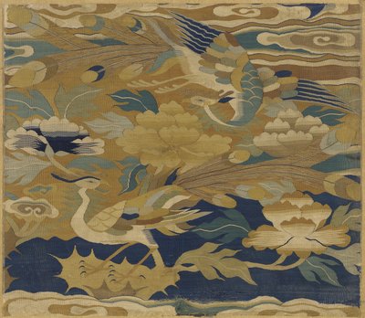 Fenici e Peonie, XIV-XV secolo da Ming Dynasty Chinese School
