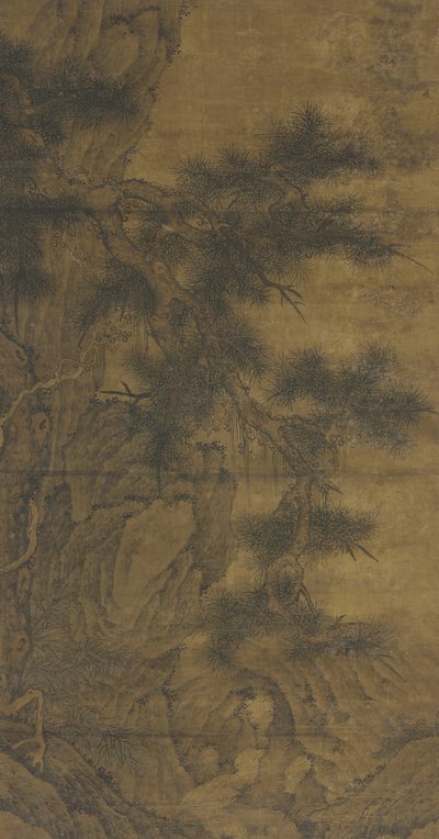 Pino e ruscello da Ming Dynasty Chinese School
