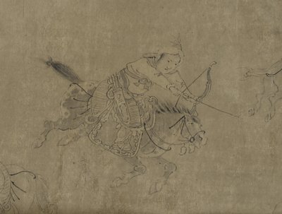 La cattività di Cai Wenji, XIV-XV secolo da Ming Dynasty Chinese School