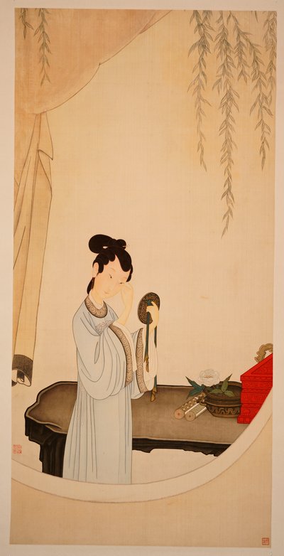 Una Signora che Guarda nello Specchio da Ming Yu