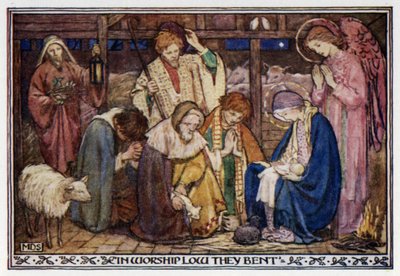 Un canto per la vigilia di Natale. Sconosciuto da Minnie Didbin Spooner