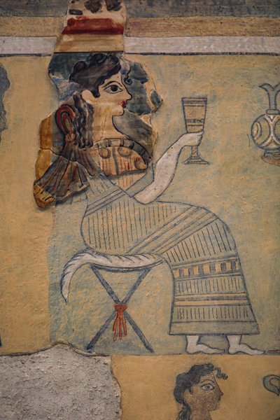 Affresco dello Sgabello da Campo da Minoan
