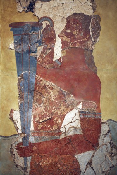 Arte minoica. Il "Coppiere", una figura dal fregio della processione da Minoan