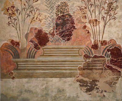 Pannello dei "Freschi dei Gigli" da Minoan