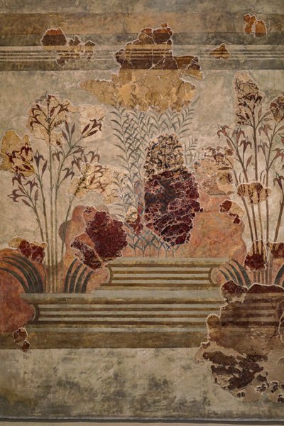 Pannello dei "Freschi dei Gigli" da Minoan