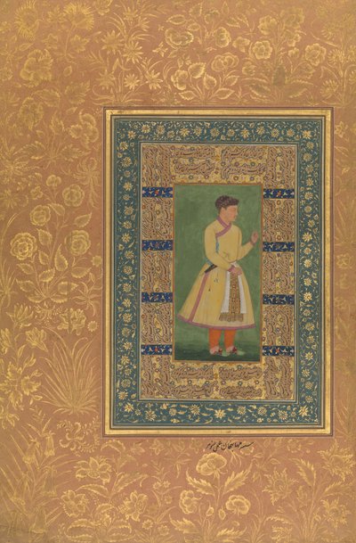 Ritratto di Zamana Beg, Mahabat Khan, Folio dall