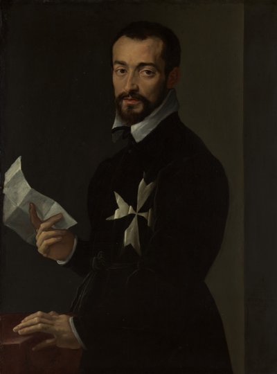 Ritratto di un cavaliere di Malta, probabilmente Fra Jacopo Salviati da Mirabello Cavalori