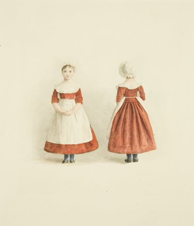 Costume delle Red Maids da Miss Eden