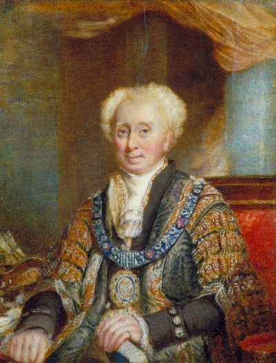 Sir John Cowan, sindaco 1837, 1838 da Miss Hibbert