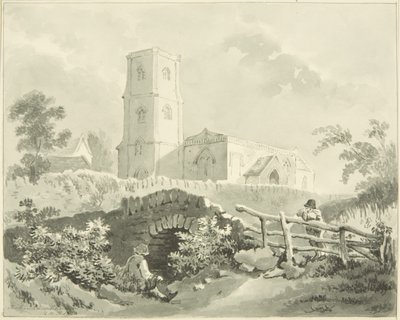 Chiesa di Tickenham da Miss Martha Bird