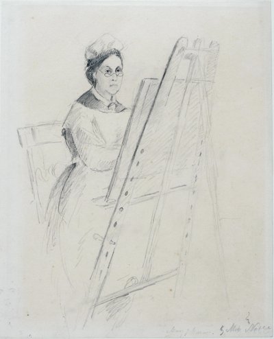 Ritratto di Mary Jane Hancock da Miss Noble