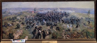 Guerra Russo-Turca: La battaglia di Gorni Dubnik, 24 ottobre 1877 da Mitrofan Borisovic Grekov