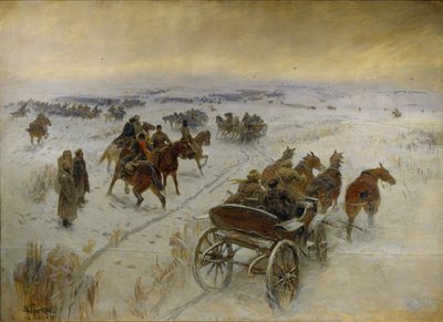 La battaglia di Yegorlykskaya, 1928-1929 da Mitrofan Borisovich Grekov