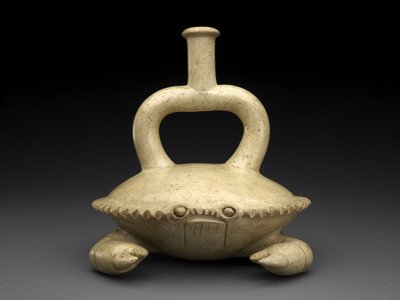 Vaso a forma di granchio da Moche Moche