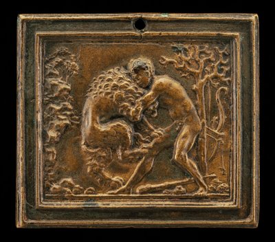 Ercole e il leone di Nemea da Moderno