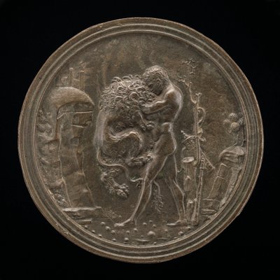 Ercole e il leone di Nemea da Moderno