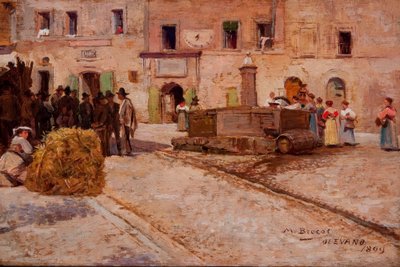Olevano Romano, Italia da Modesto Brocos Gómez