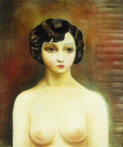 Busto di giovane donna; Buste de Jeune Femme da Moise Kisling