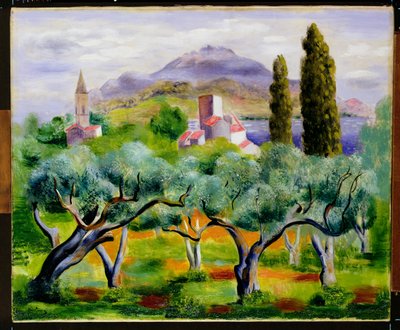 Paesaggio, 1920 circa da Moise Kisling