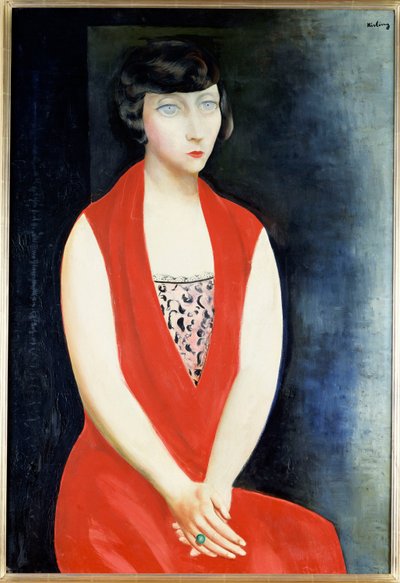 Signorina Sylvie da Moise Kisling
