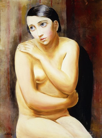 Donna nuda seduta; Femme Nue Assise da Moise Kisling